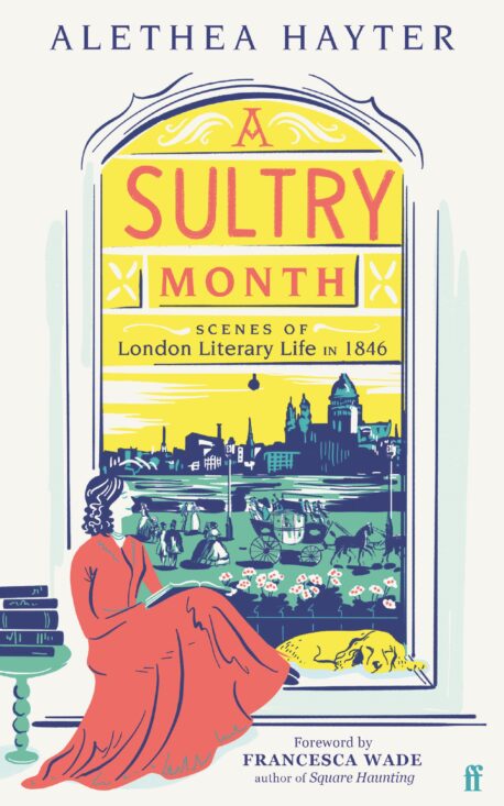 Book cover of A Sultry Month by Alethea Hayter.